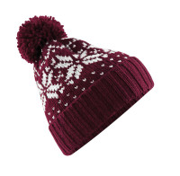 Burgundy/White