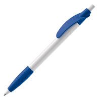 Wit / Royal blauw